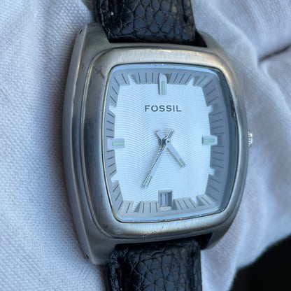 Reloj Fossil JR9013 Hombre 2009 Tonneau Guilloché Único