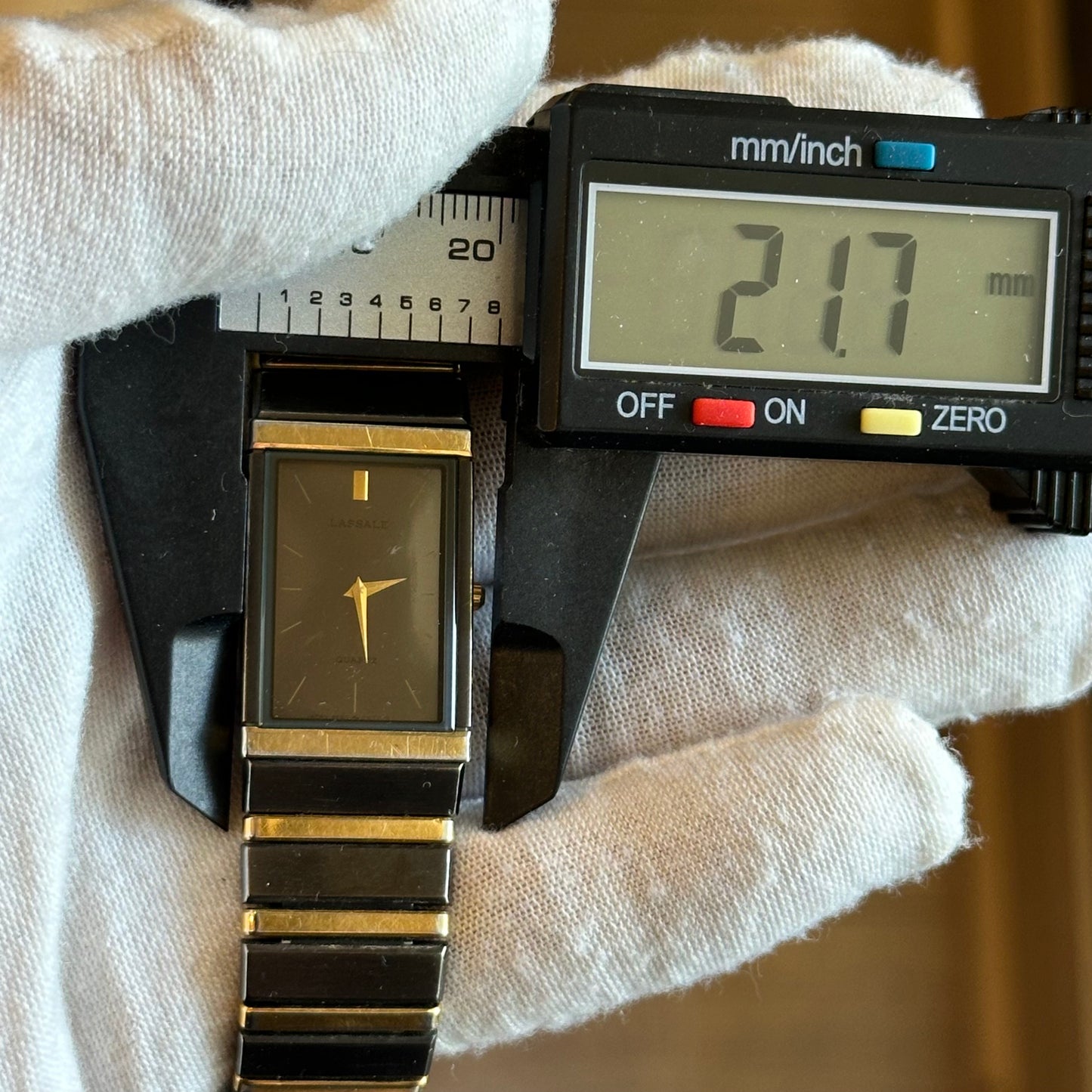 Reloj JOYA Seiko Lassale Unisex dic.1984 Vintage ÚNICO integrado