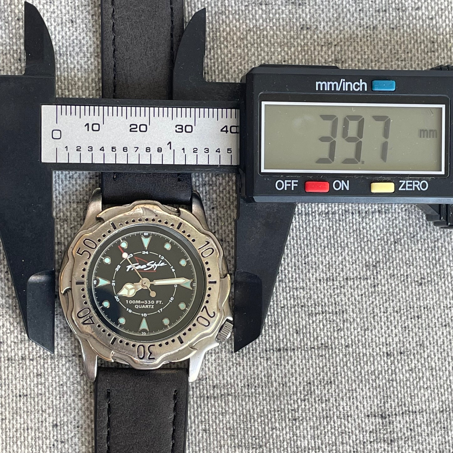Reloj Freestyle Hombre Años 90´s Diver Surf Azul Escaso
