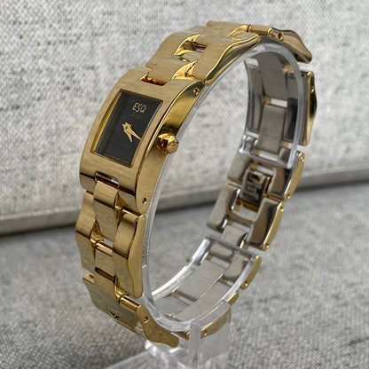 Reloj Joya ESQ by Movado Mujer Dorado Swiss Años 2000 Escaso
