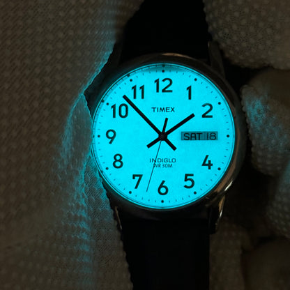 Reloj Timex Hombre Day-Date Indiglo Años 2010 impecable