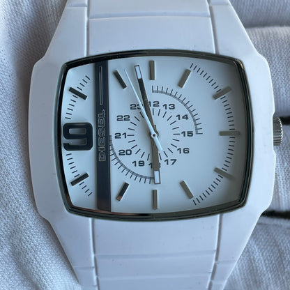Reloj Diesel DZ-1321 Hombre Blanco Año 2008