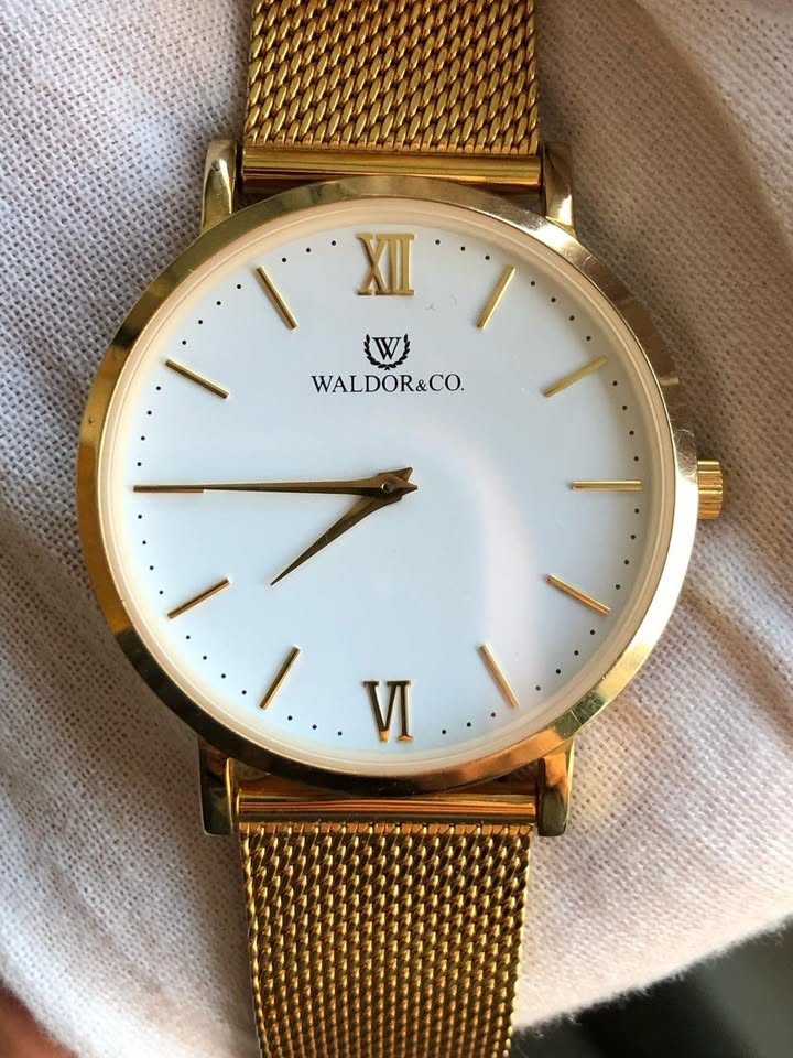 Reloj Waldor&CO. Dorado Hombre