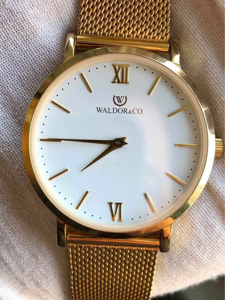 Reloj Waldor&CO. Dorado Hombre