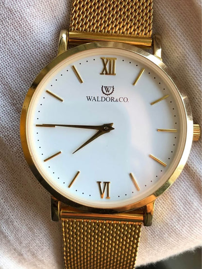 Reloj Waldor&CO. Dorado Hombre