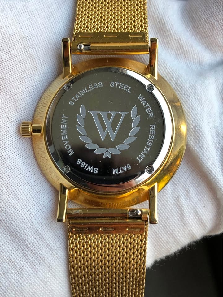 Reloj Waldor&CO. Dorado Hombre