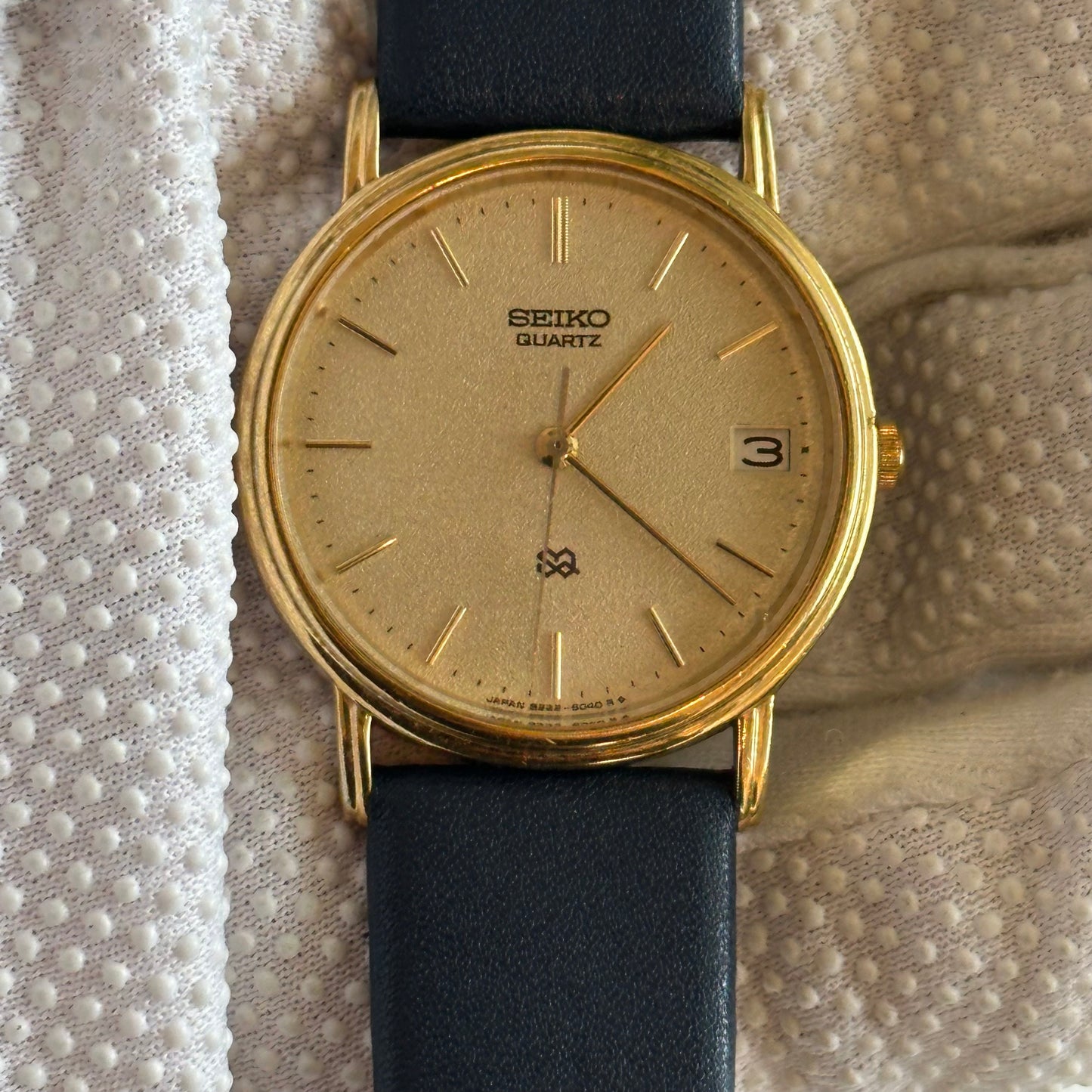 Reloj SEIKO Quartz Dorado Vintage 1991 – 33mm