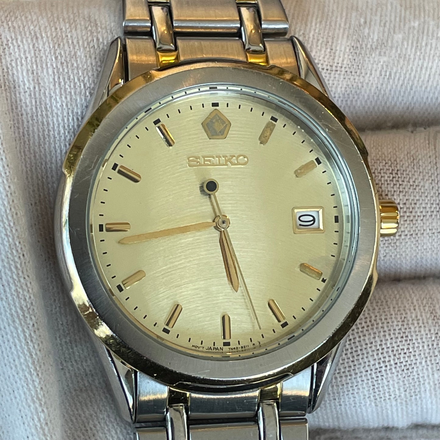 Reloj SEIKO Hombre 1998 TwoTone PULSERA ORIGINAL