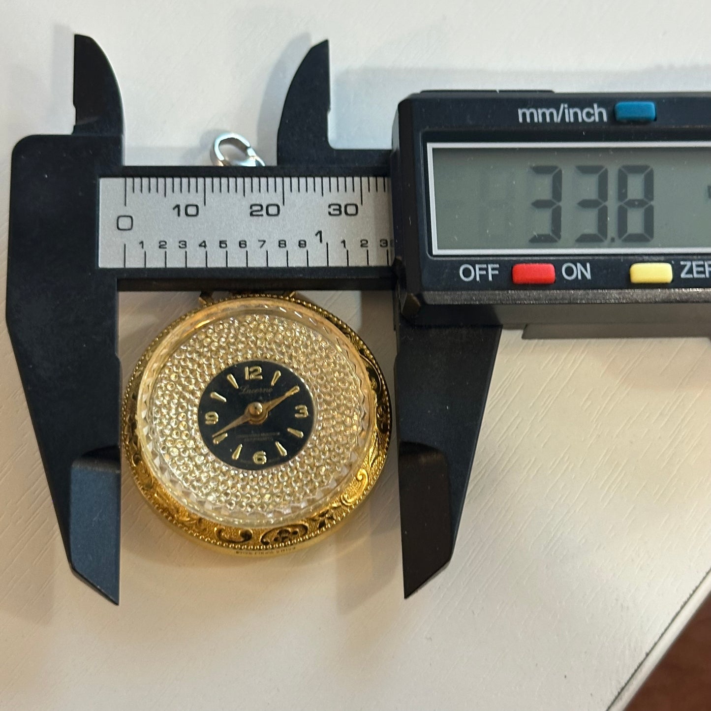 Reloj Lucerne SUIZO Colgante/Bolsillo Mujer A Cuerda Años 60