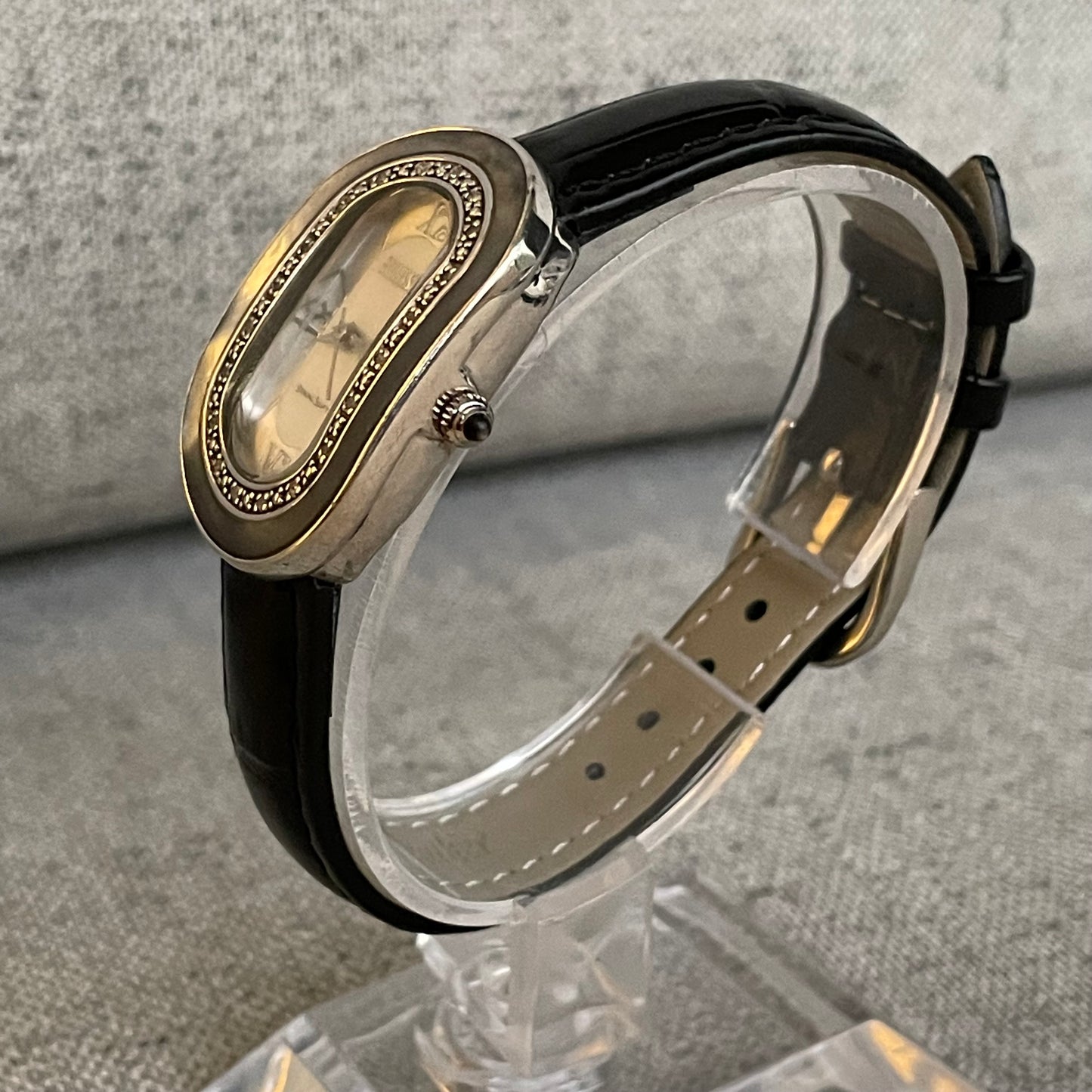 Reloj Ecclissi Mujer Plata 925 Oval Nácar Años 2000´s Art Déco