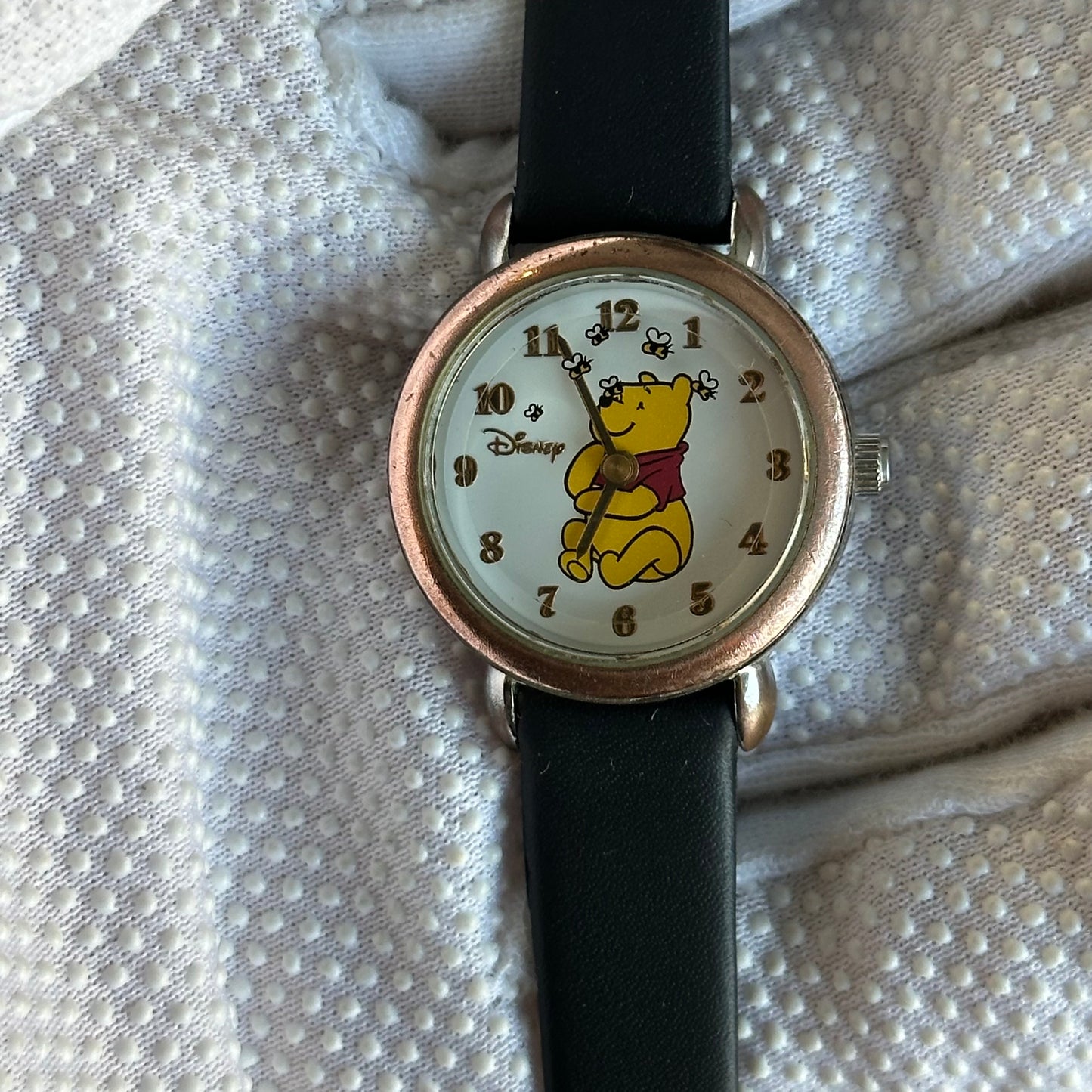 Reloj Disney Mujer Winnie The Pooh 2005 Segundero Disco Raro