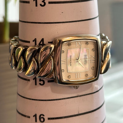 Reloj JOYA ECCLISSI TODO PLATA Mujer 2000s Plata 925 Madreperla