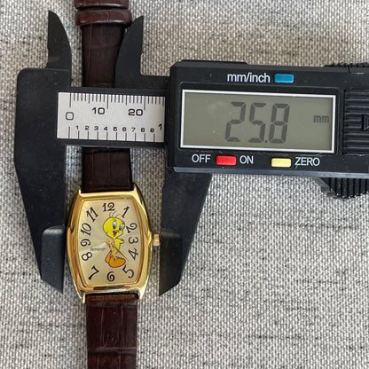 Reloj Armitron Tweety 2003 Tonneau Dorado Oficial Warner