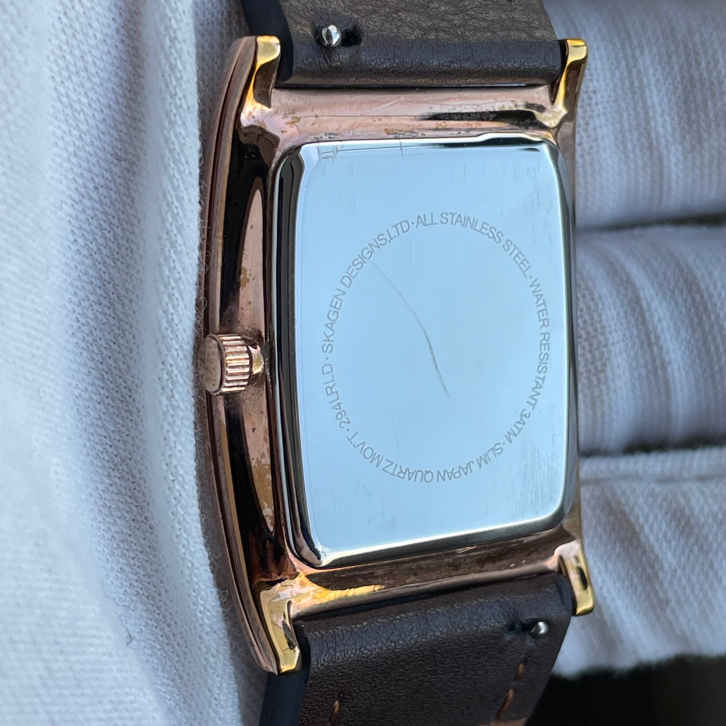 Reloj Skagen Denmark Hombre 294LRLD Año 2010 Muy Escaso