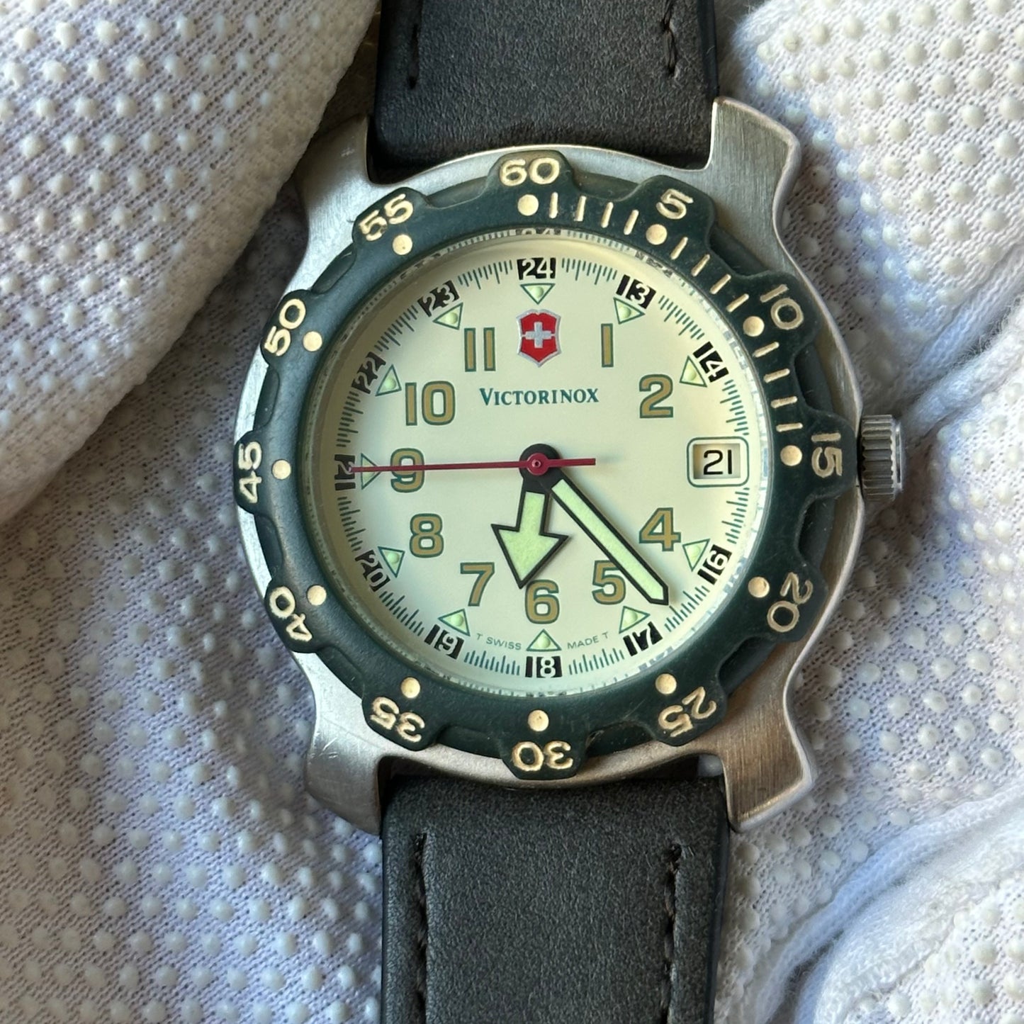 Reloj Victorinox Hombre Años 90´s Field Diver 24h Suizo