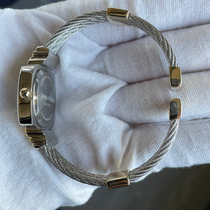 Reloj Joya Casual Corner Mujer Años 2000 Pulsera Cable