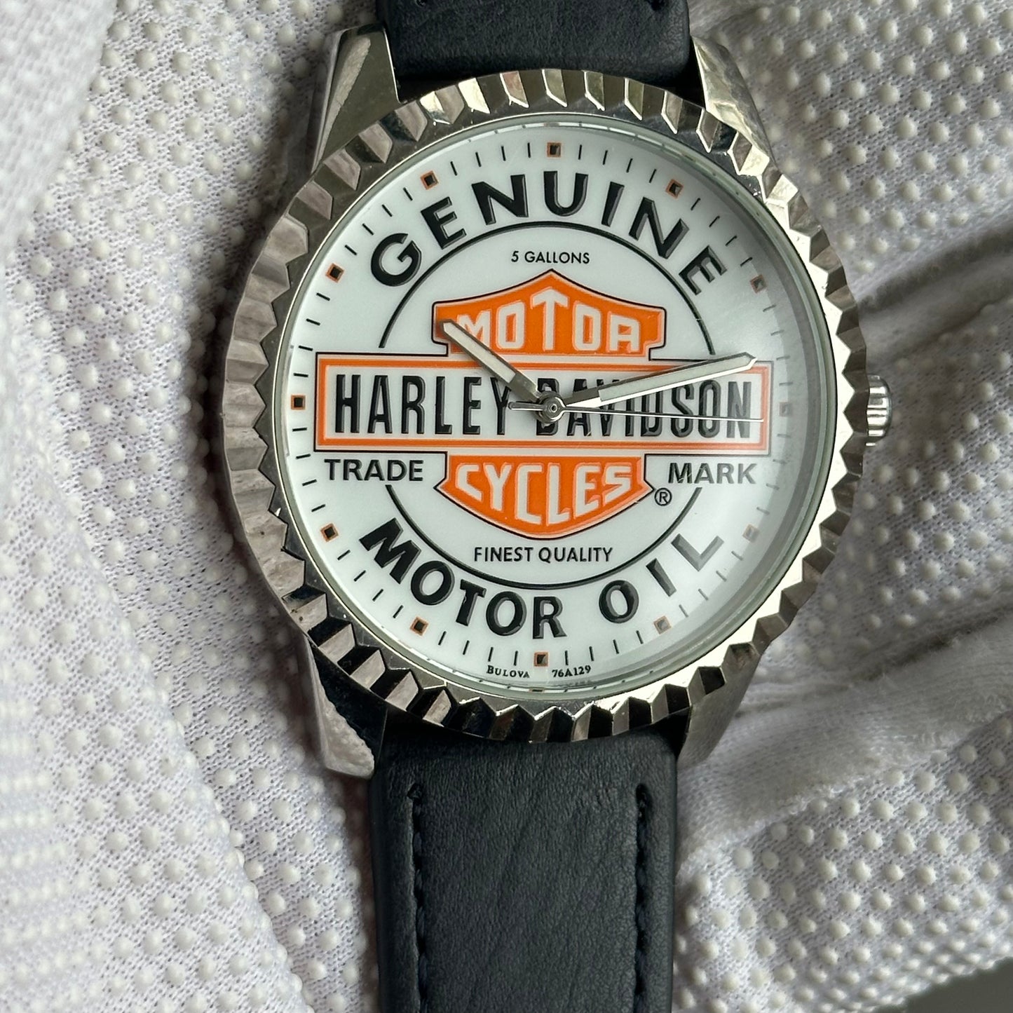 Reloj Harley-Davidson by BULOVA Hombre 2010 42mm Motor Oil.