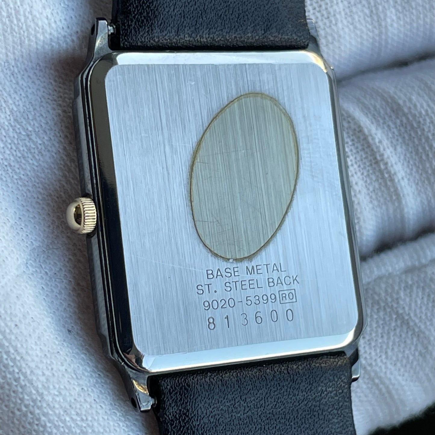 Reloj Seiko Tank Hombre Enero 1981 Notable Estado