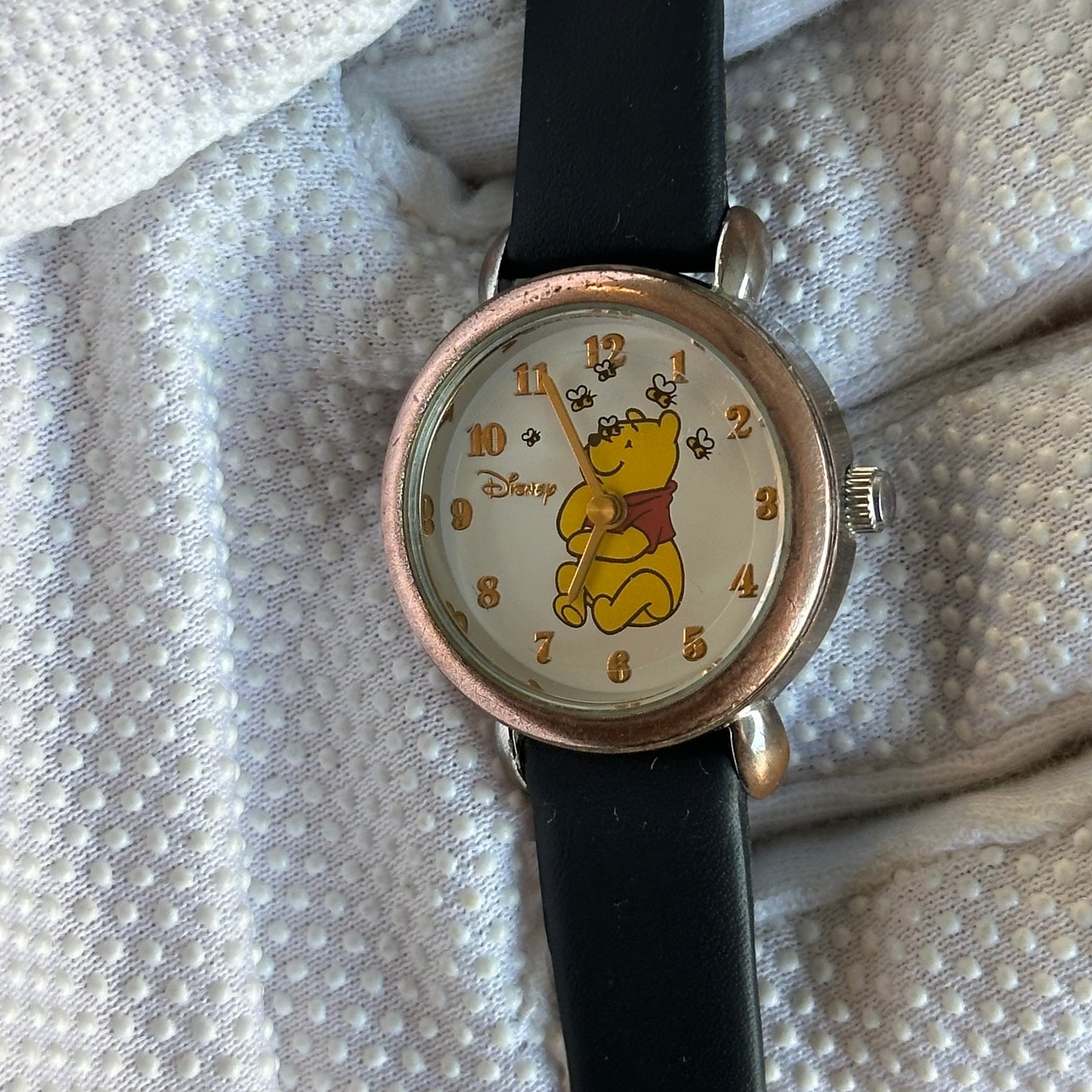 Reloj Disney Mujer Winnie The Pooh 2005 Segundero Disco Raro