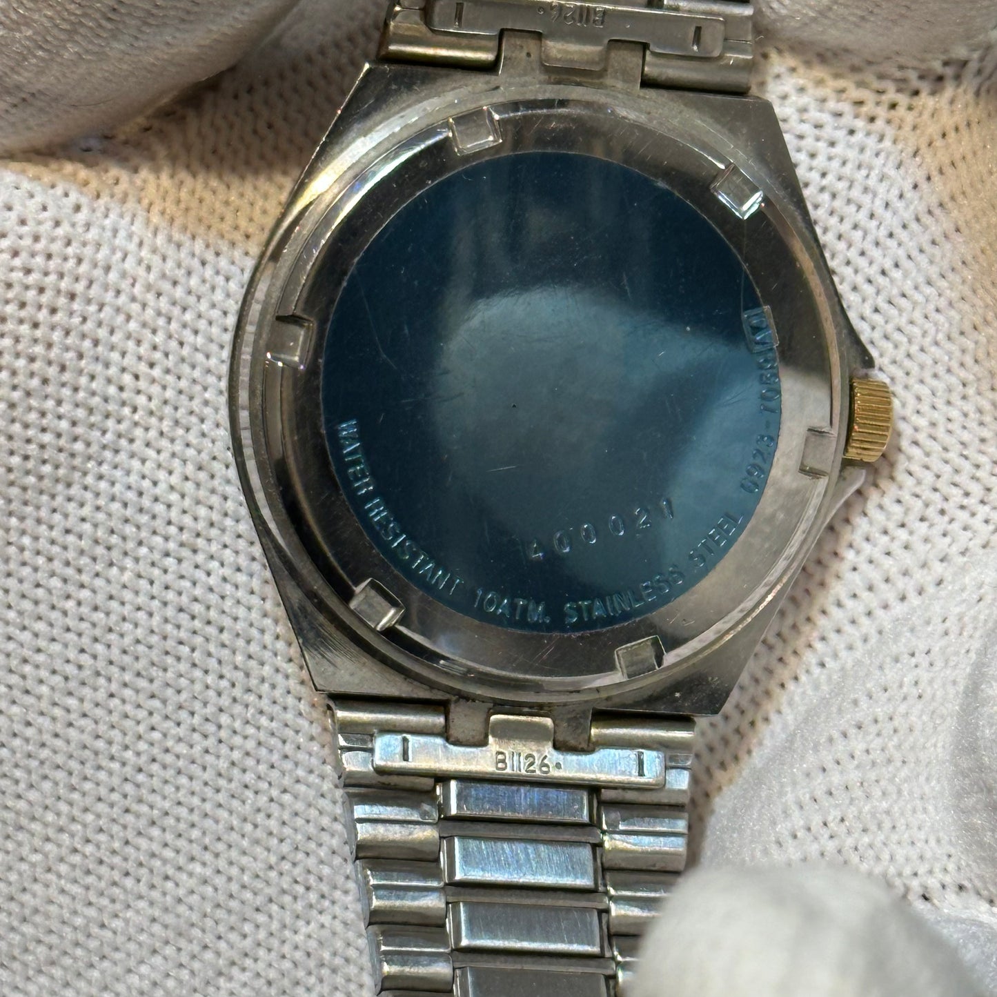 Reloj Joya SEIKO Oct1984 Hombre 6923 SQ Pulsera Integrada TwoTone