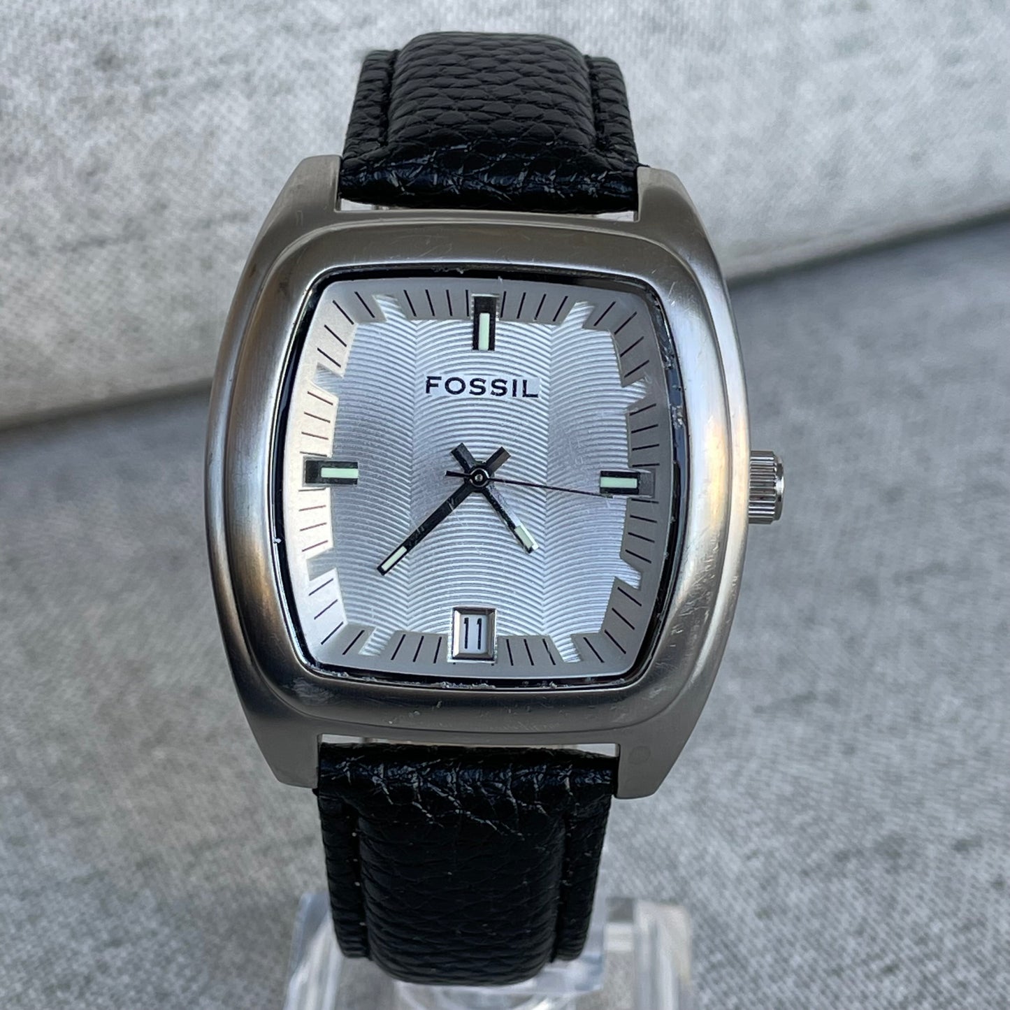 Reloj Fossil JR9013 Hombre 2009 Tonneau Guilloché Único