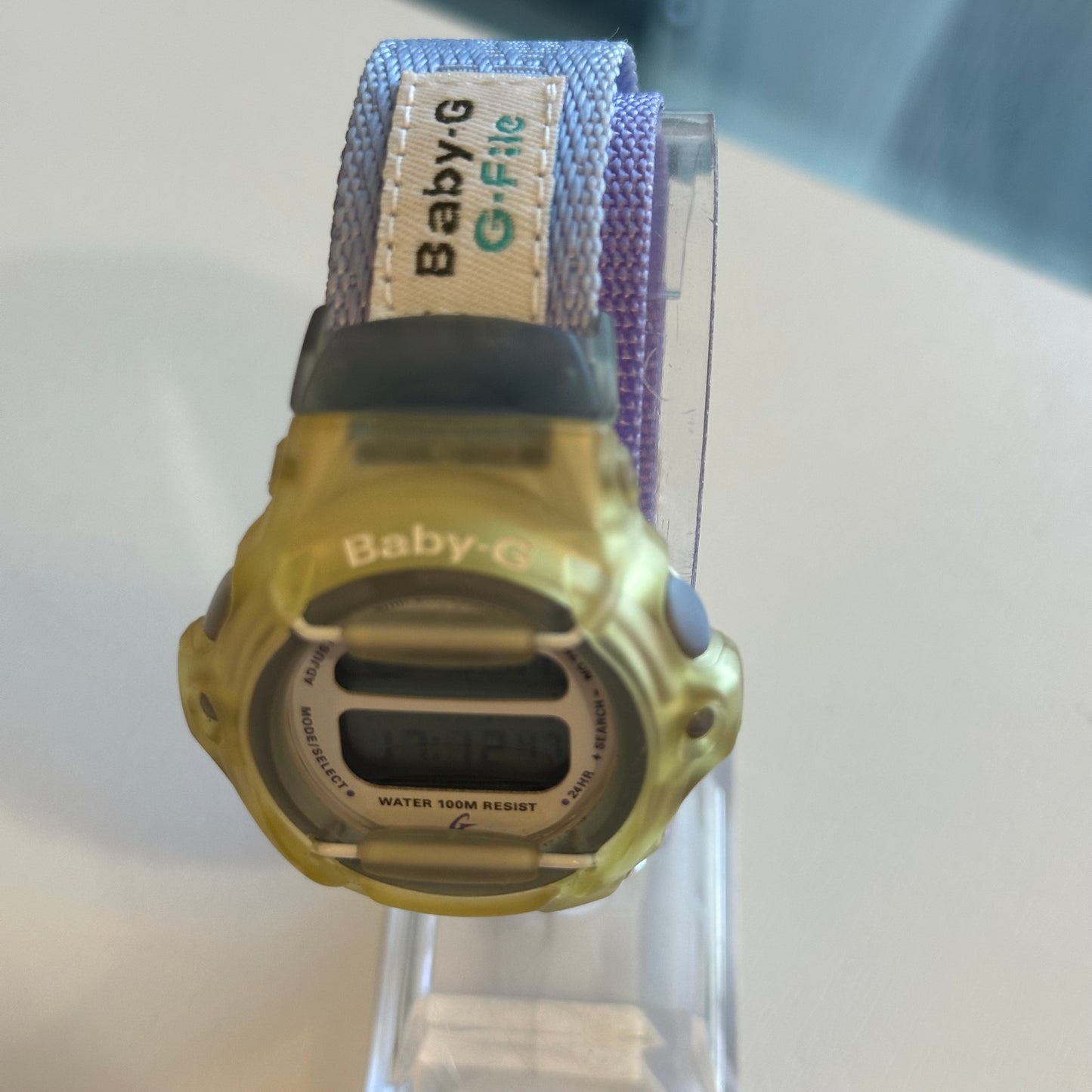 Reloj Baby-G Casio Digital BG-151 Translúcido 1999 Escaso