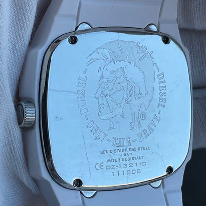 Reloj Diesel DZ-1321 Hombre Blanco Año 2008