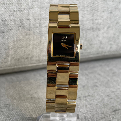 Reloj Joya ESQ by Movado Mujer Dorado Swiss Años 2000 Escaso