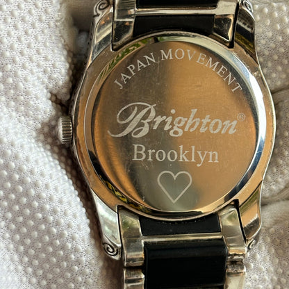 Reloj Brighton Mujer Brooklyn Años 2000 Corazón SUNBURST