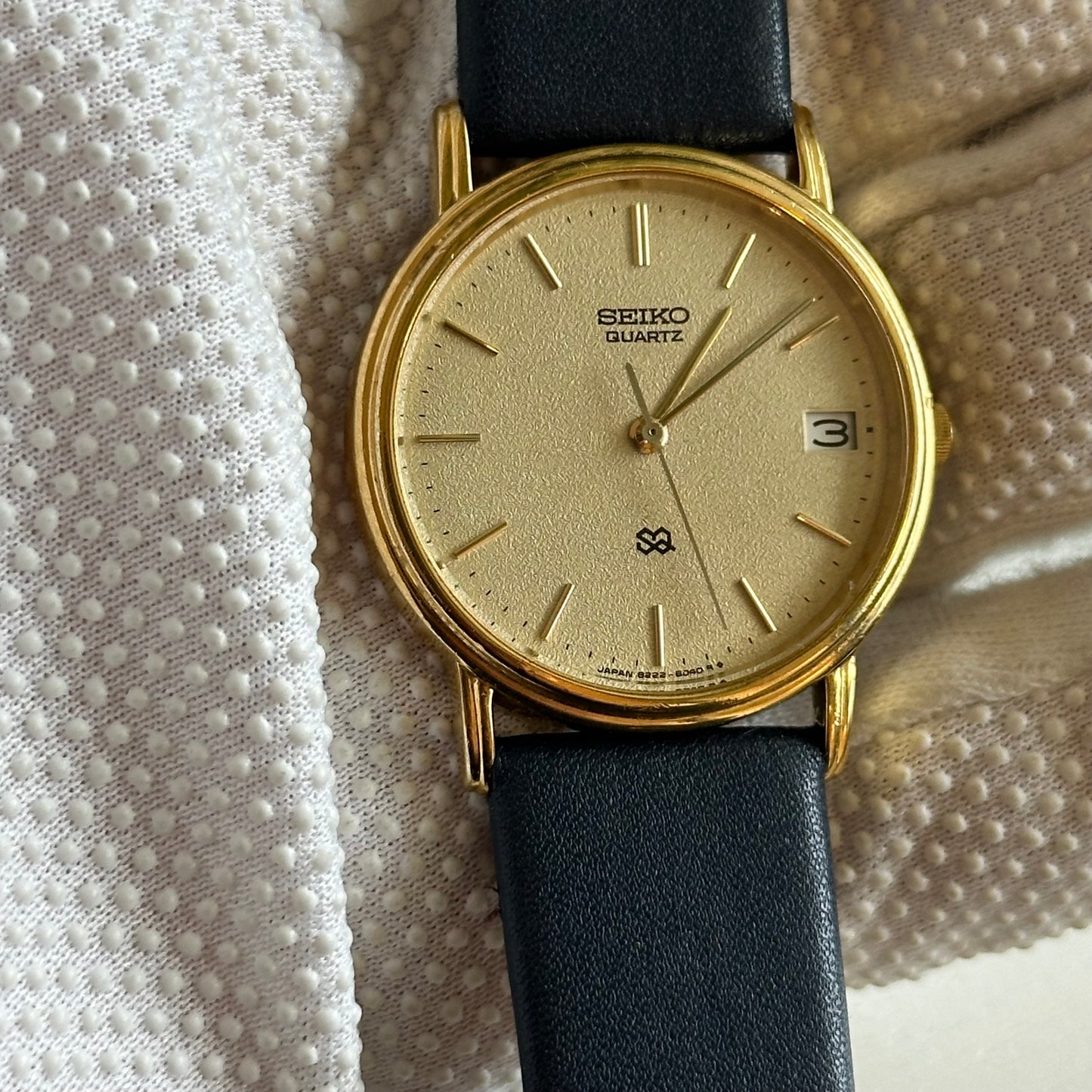 Reloj SEIKO Quartz Dorado Vintage 1991 – 33mm