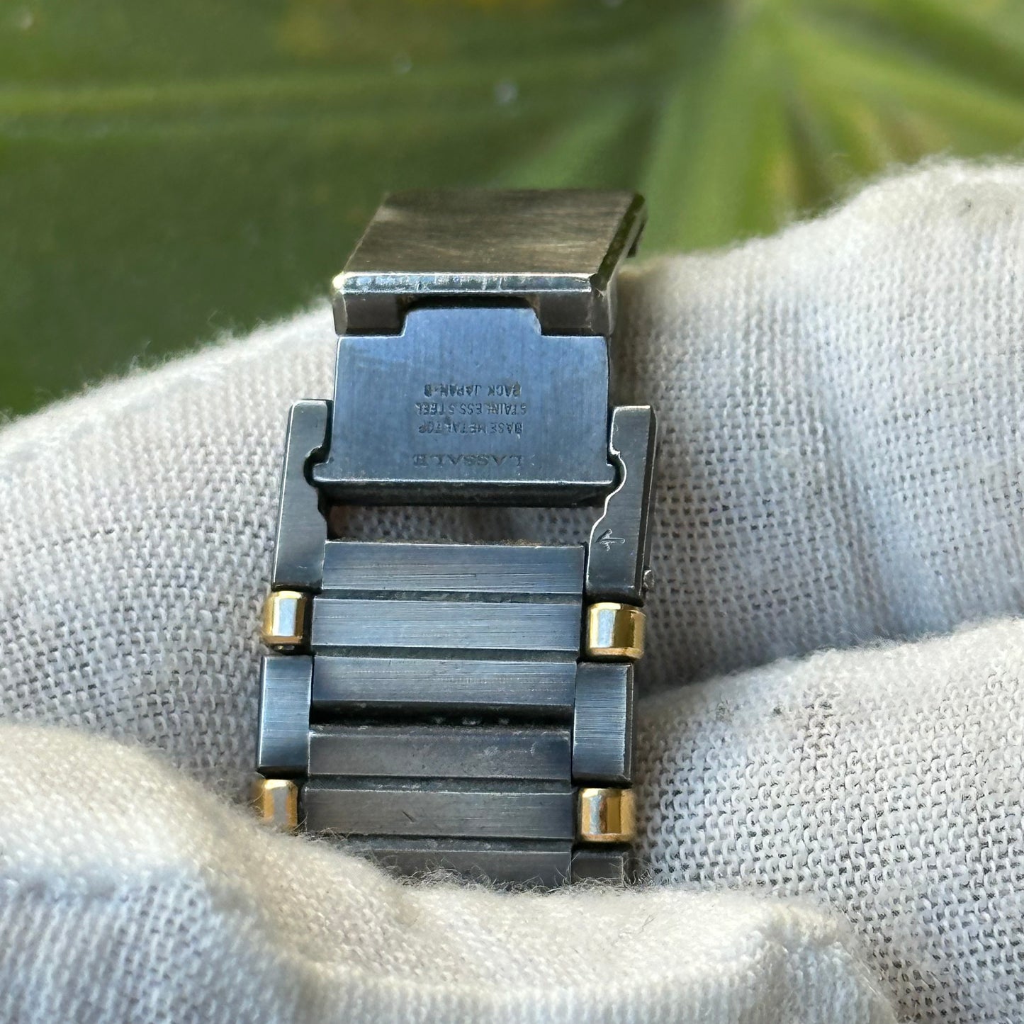 Reloj JOYA Seiko Lassale Unisex dic.1984 Vintage ÚNICO integrado