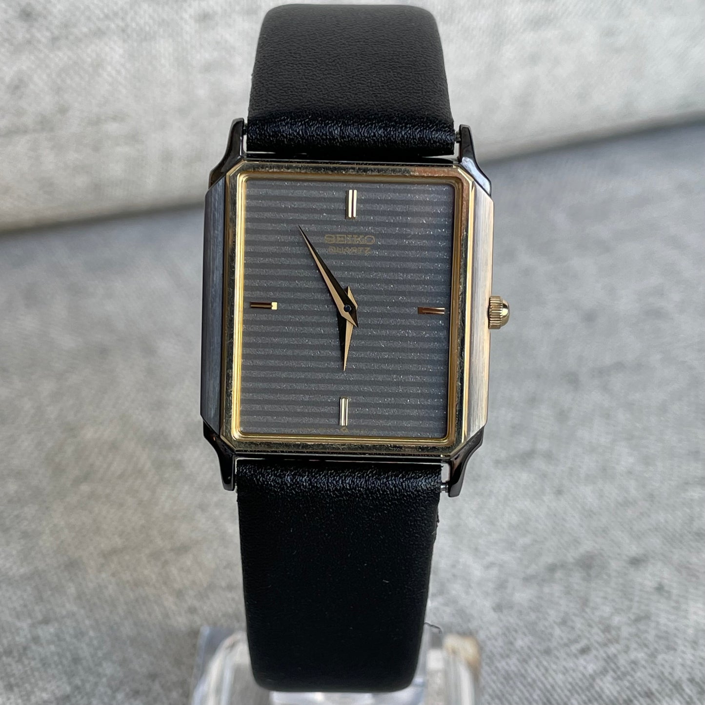 Reloj Seiko Tank Hombre Enero 1981 Notable Estado