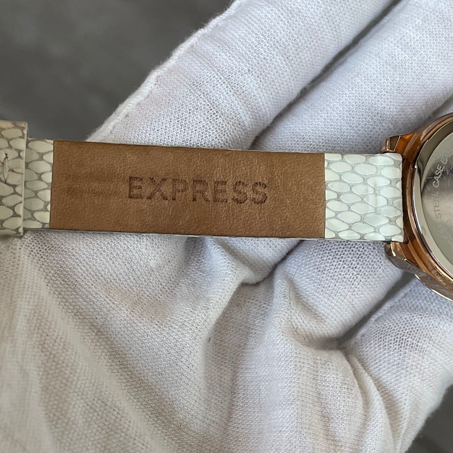 Reloj EXPRESS Mujer Rose Gold Cristales Año 2013 Escaso