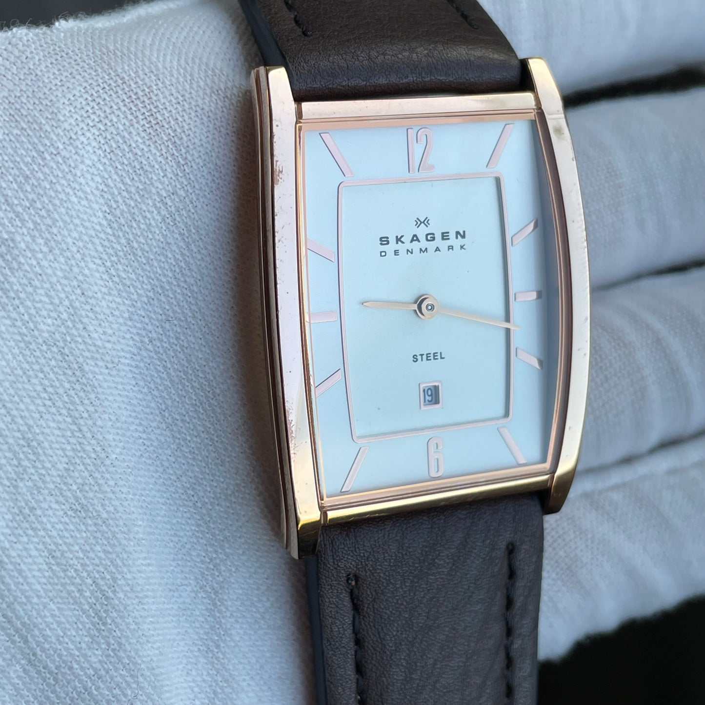 Reloj Skagen Denmark Hombre 294LRLD Año 2010 Muy Escaso