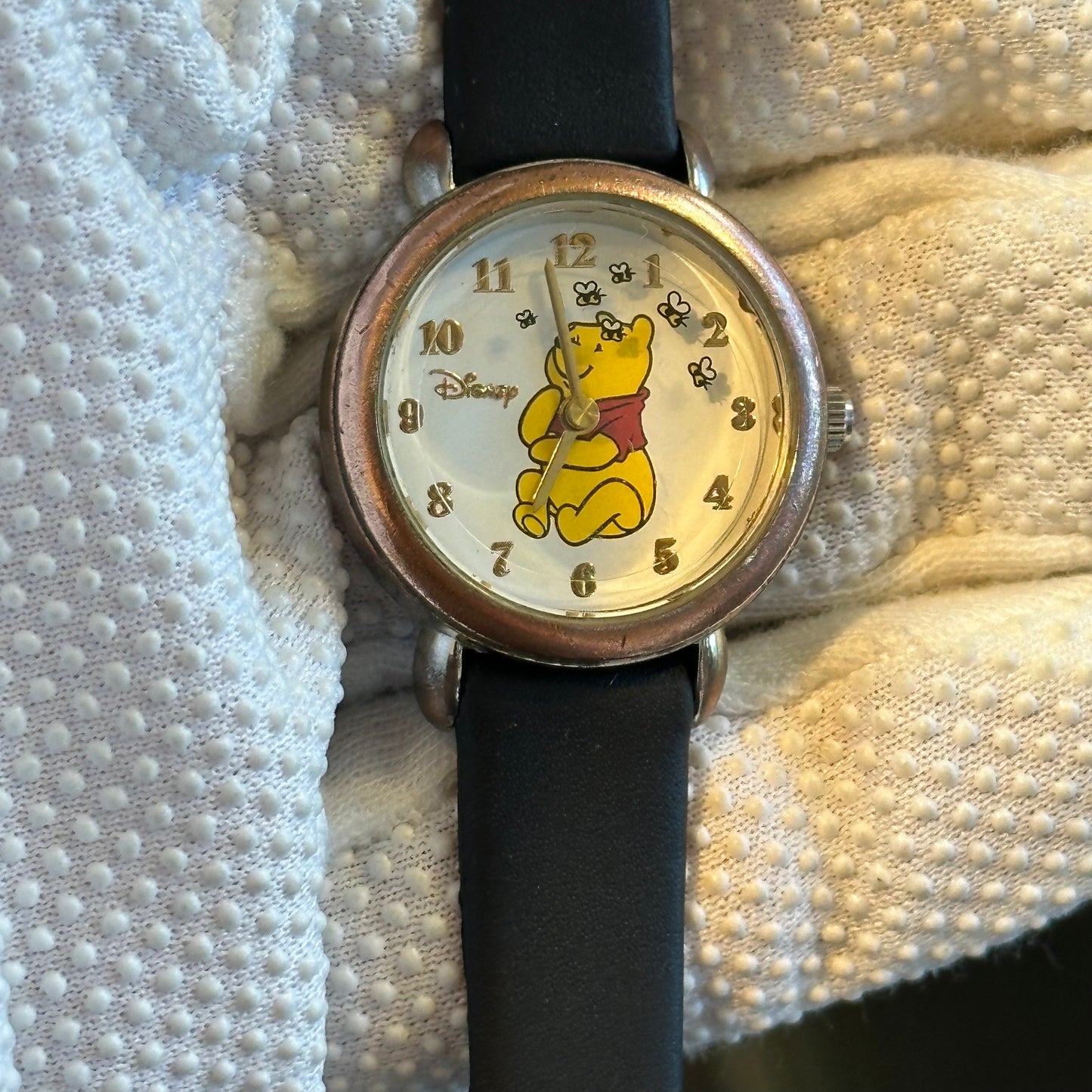 Reloj Disney Mujer Winnie The Pooh 2005 Segundero Disco Raro