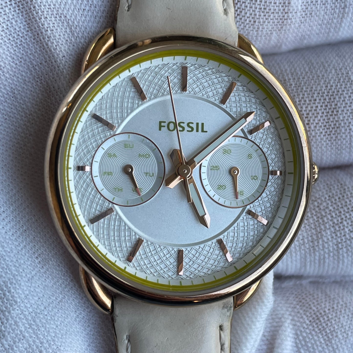 Reloj Fossil Mujer 2016 Jacqueline Rose 36mm Multifunción