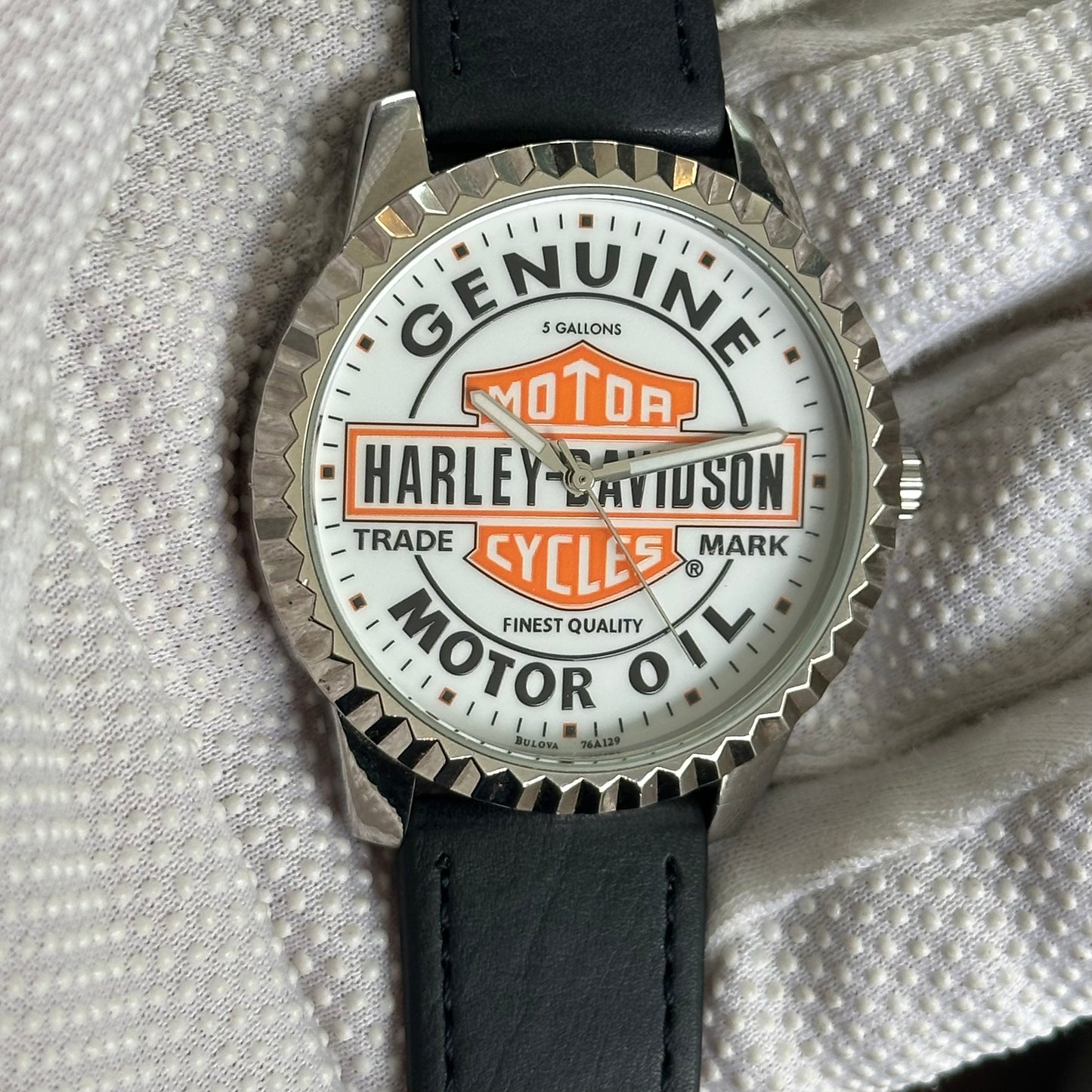 Reloj Harley-Davidson by BULOVA Hombre 2010 42mm Motor Oil.