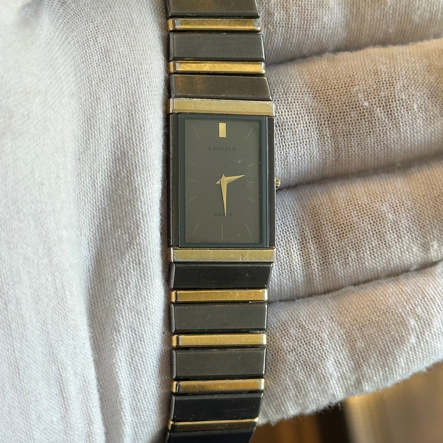 Reloj JOYA Seiko Lassale Unisex dic.1984 Vintage ÚNICO integrado