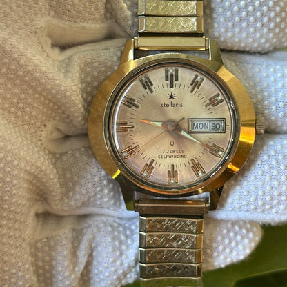 Reloj Stellaris Hombre Automático Año 1974 Daydate Sears