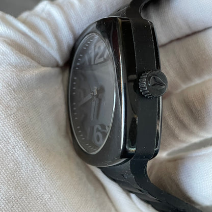 Reloj Nixon The Dial 42mm Negro 2011 Unisex Minimalista