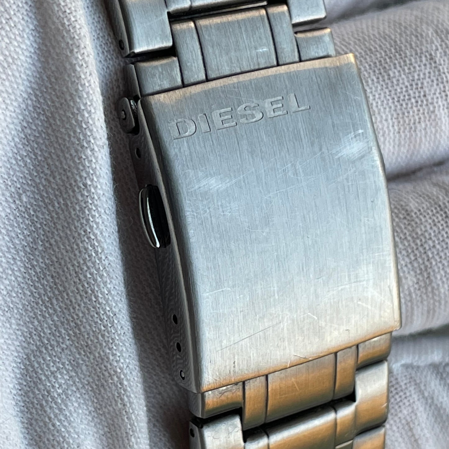 Reloj Diesel Ironside 2015 Cronógrafo Grande Gunmetal Muy Escaso