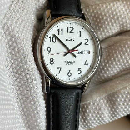Reloj Timex Hombre Day-Date Indiglo Años 2010 impecable
