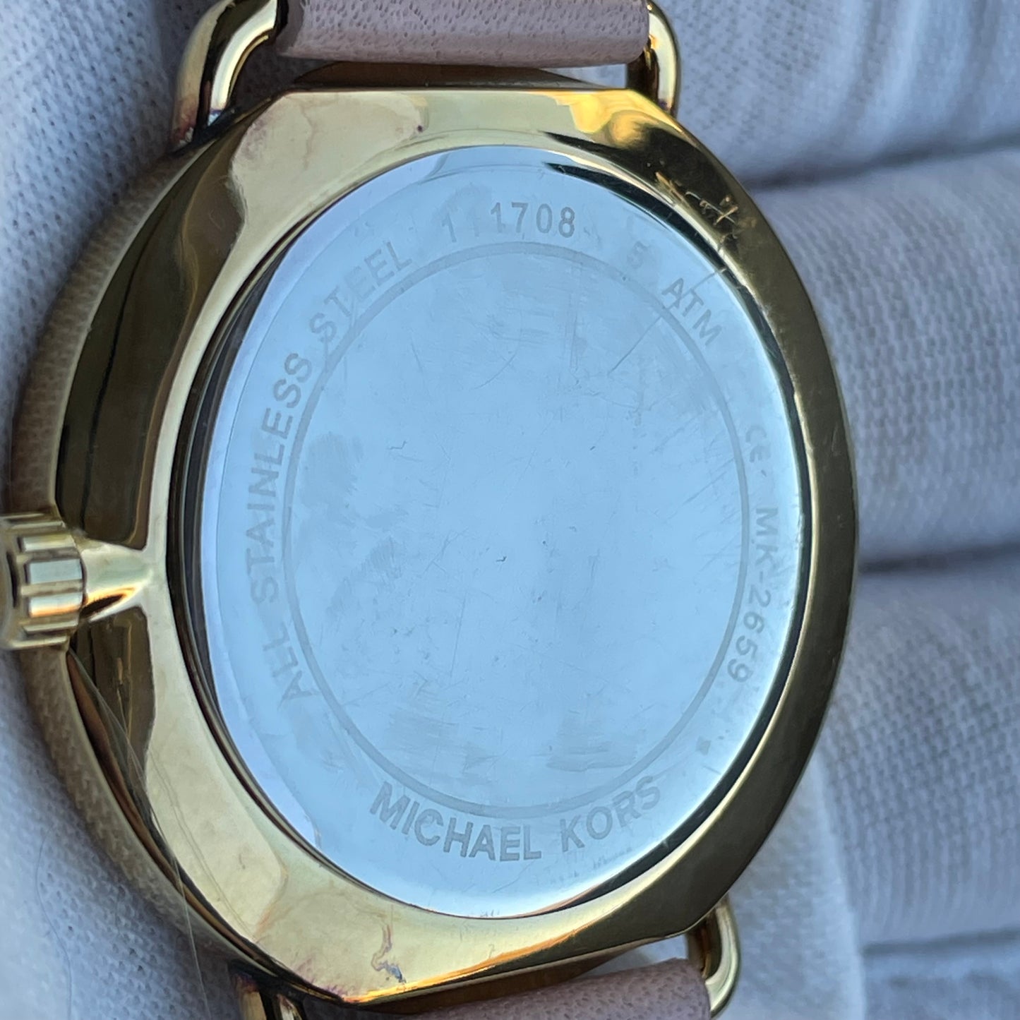 Reloj MICHAEL KORS Mujer MK2695 Rosa Dorado subsegundero