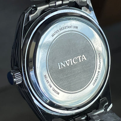 Reloj Invicta NUEVO Hombre Año 2018 Cara Azul Bisel Relieve
