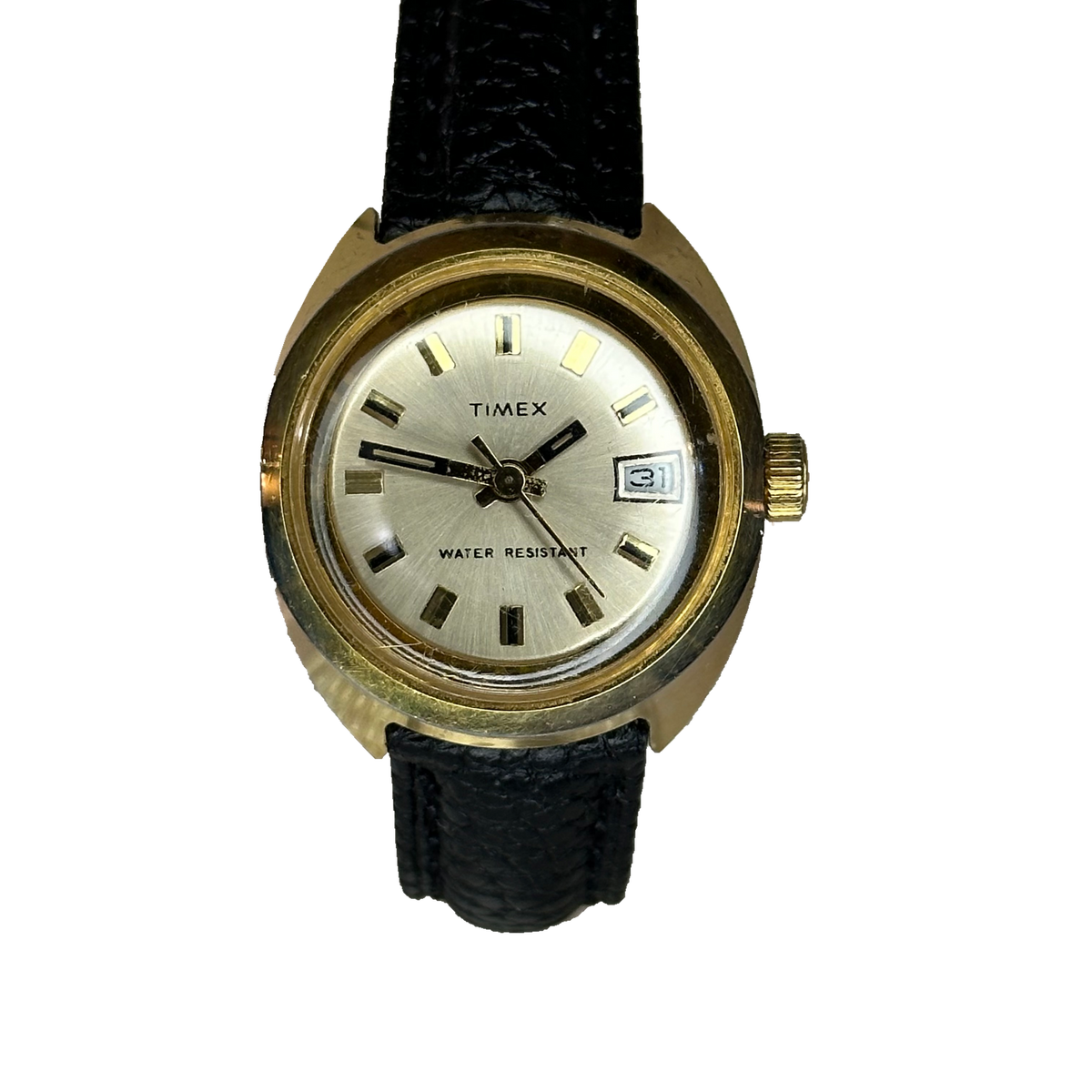 Reloj Timex, SKU 901, vista frontal sin fondo