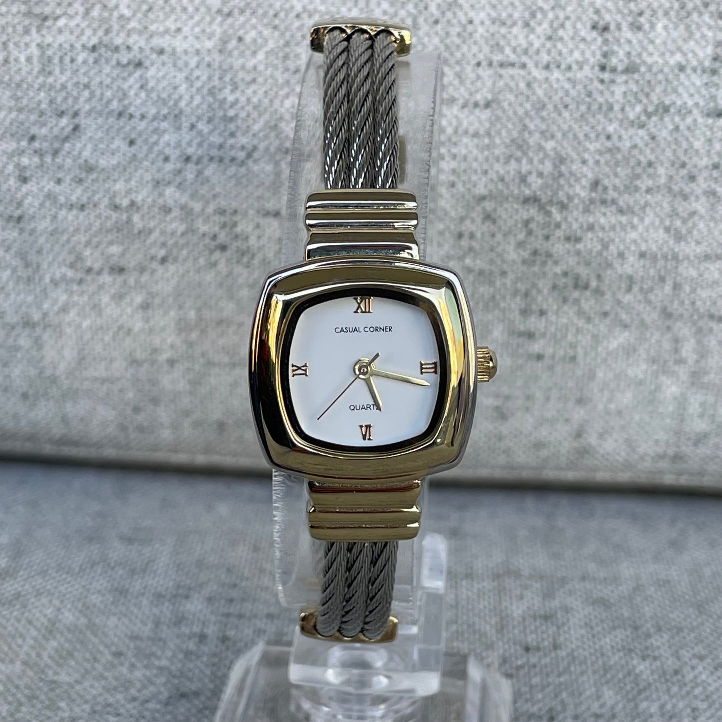 Reloj Joya Casual Corner Mujer Años 2000 Pulsera Cable