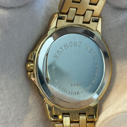 Reloj Raymond Weil Tango Hombre Suizo Vintage 90s Azul 37mm