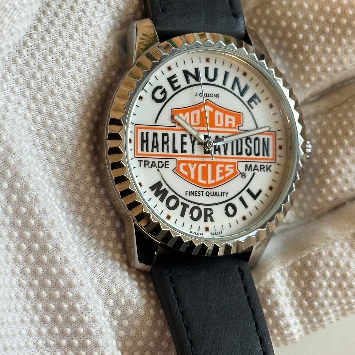 Reloj Harley-Davidson by BULOVA Hombre 2010 42mm Motor Oil.