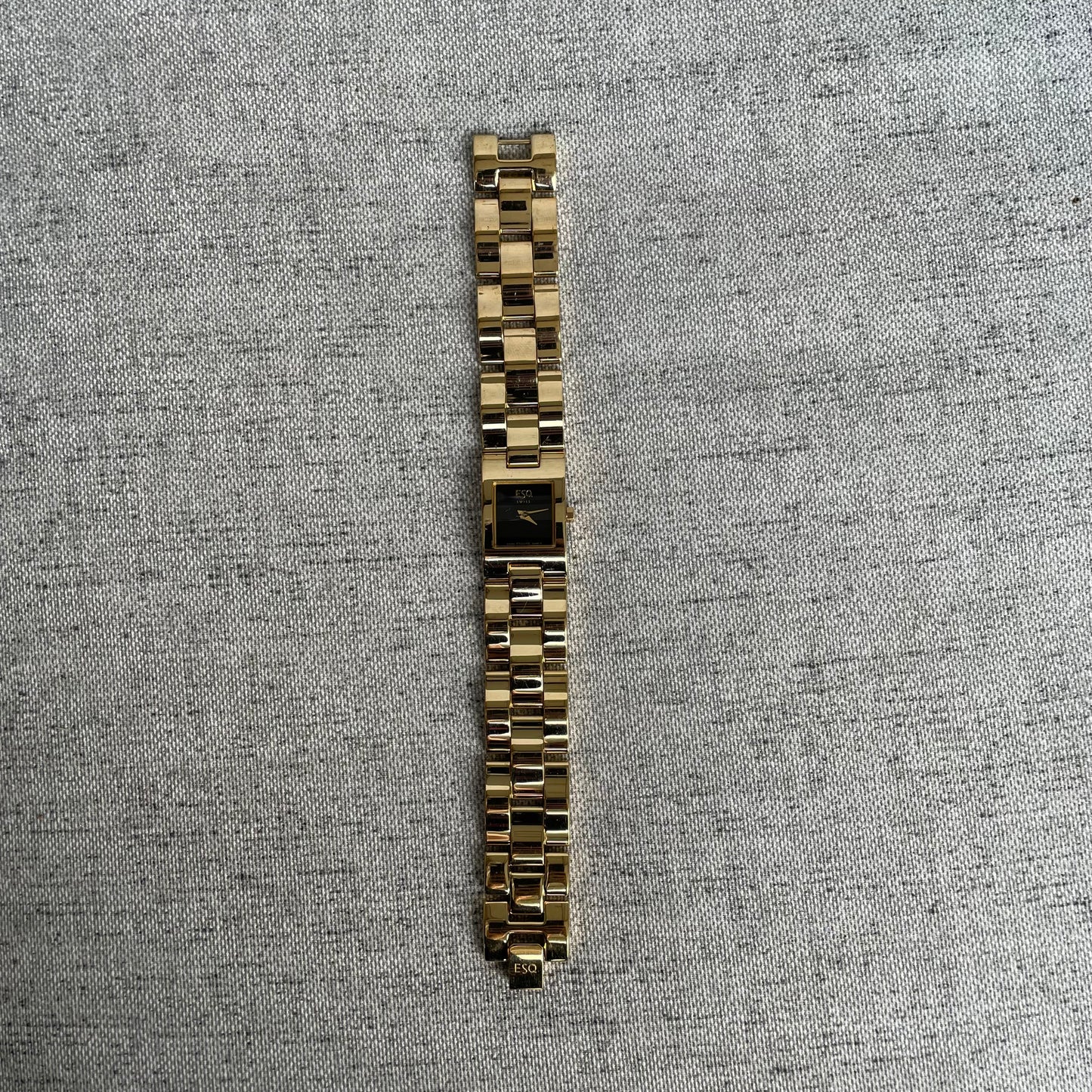 Reloj Joya ESQ by Movado Mujer Dorado Swiss Años 2000 Escaso