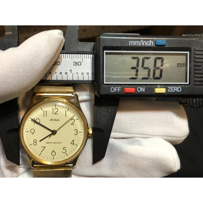 Reloj Acqua By Timex A Cuerda Hombre Funciona Perfecto 90s